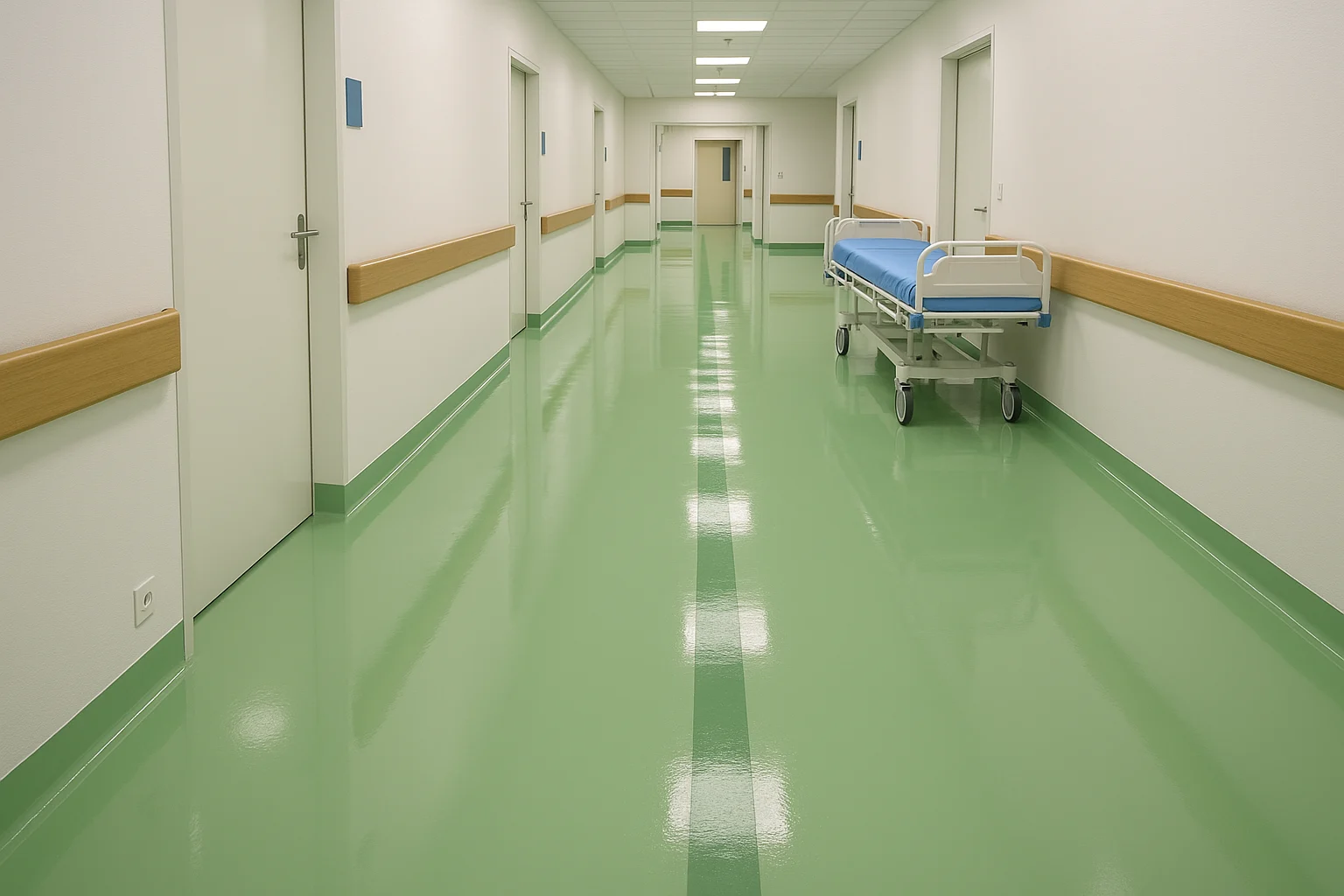 contoh penerapan Epoxy Lantai rumah