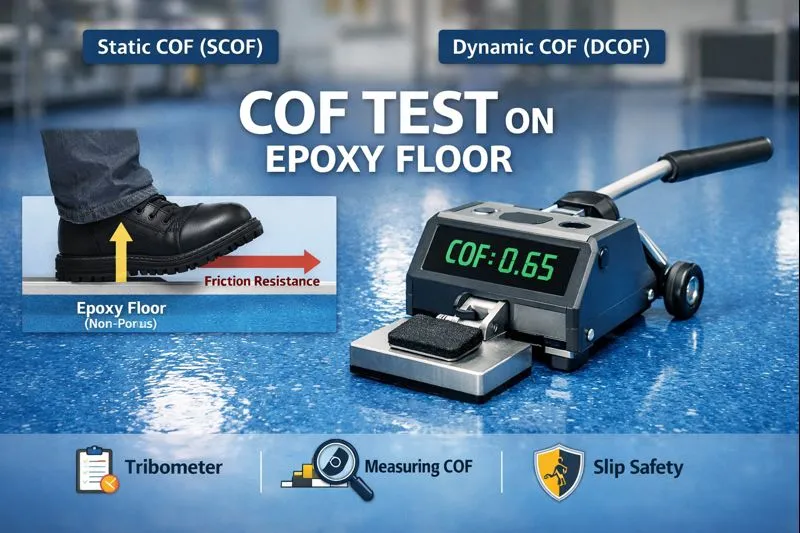 COF pada Epoxy Lantai