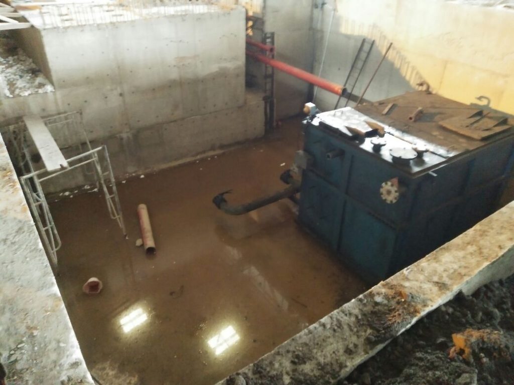 Kebocoran basement perlu injeksi beton