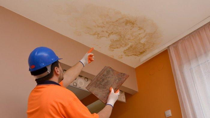 waterproofing tanda 1 Plafon menguning atau bernoda 