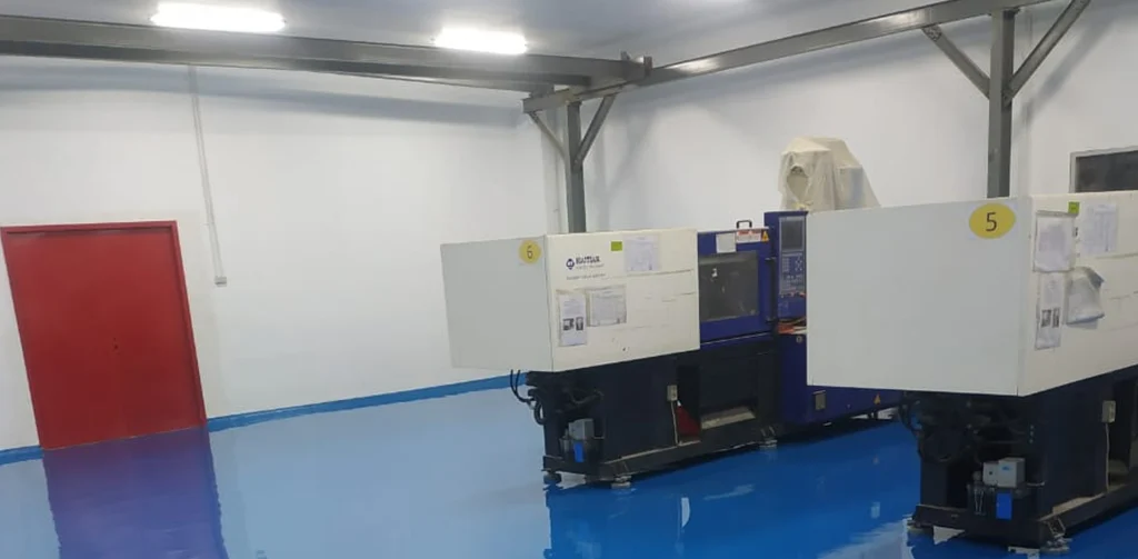 Foto jasa Epoxy Lantai area Produksi Pabrik
