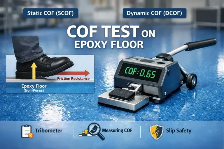 COF pada Epoxy Lantai