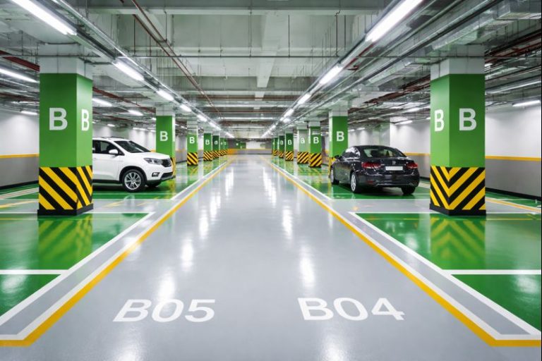 Epoxy Lantai Parkiran