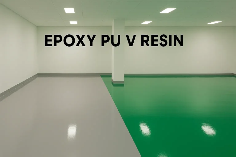 Lantai Epoxy PU vs Resin