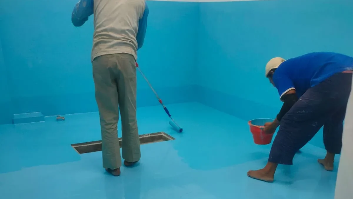 cara kerja epoxy lantai