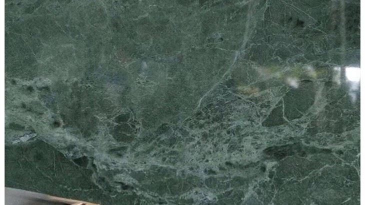 epoxy lantai Marmer Motif Green Emerald